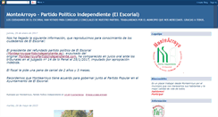 Desktop Screenshot of montearroyopartidoindependiente.com