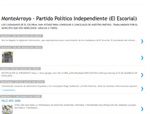 Tablet Screenshot of montearroyopartidoindependiente.com